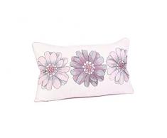 MALINI Kissen Zinnia Bestickt Kissen, Pink