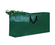 JUISEE Aufbewahrungstasche für Weihnachtsbaum, Weihnachtsbaum, Aufbewahrungstasche für Weihnachten, Girlande oder Weihnachtsbaum, mit Griff, robust, für einfache Aufbewahrung, 165 x 76 x 38 cm