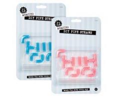 Keraiz Stecker biegsam Party Trinkhalme, Sortiert, 20 x 10 x 5 cm