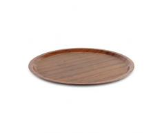 Tuffwood Mahagoni Finish Five-ply schwere Pflicht rutschsicheren, rutschfesten Serviertablett P, braun, 43 x 43 x 1 cm