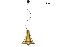 SLV BATO 35 PD, Indoor Pendelleuchte, messing, E27, max. 60W Leuchte Aluminium 0 W, gold