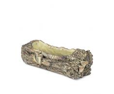 Abbott Collection 27-forage/186 SM Kleine Log Übertopf mit Pilzen