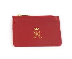 Adriatica Pelletteria Zeitschriftenständer aus Leder mit Reißverschluss, Sortiert