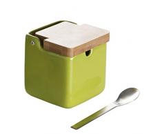 Versa 17270957 Zuckerdose Basic, Grün, nicht anwendbar