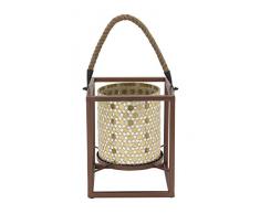 Deco 79 45634 Metall Mosaik Laterne