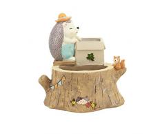 Segreto Creative Igel Pflanzen Töpfe Bürste Töpfen Übertopf für Blumen Sedum Sukkulenten Schreibtisch Garten Raum Topf Decor One Size Gift-1