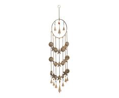 Deco 79 24290 Gorgeous Metall Glas Windspiel, 17,8 cm W x 86,4 cm H