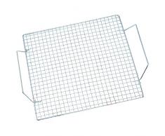 Rayen aa92 Gitter Grill Edelstahl grau 40 x 15 x 2 cm