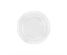 chargeit von Jay 1875004 Aflair Platzteller, Glas, transparent