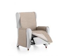 Eysa Oslo Sofa überwurf, Polyester, C/1 beige-Ecru, 1 Sessel 55cm. Geeignet für Sofas von 60 bis 110 cm