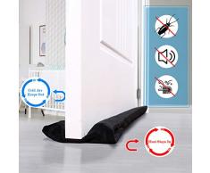 FBve Türzugstopper, 91,4 cm Türzugblocker für die Unterseite der Türen, schallfest, reduziert, spart Zugluft Stopper Tür und Wetter Abisolieren 1 Stück