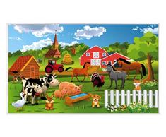 Innova H1033I Heizkörper, Pet mit Rahmen aus Aluminium (D-IC), Bauernhof, einzigartig