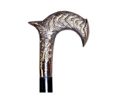 M S L Acryl Kerze Hurricane Lampe 33cm, Metall/Glas, silber, 33 cm