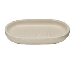 Ridder Young Seifenschale, Polyresin, beige, ca. 13 x 8 x 2 cm