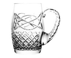 Crystaljulia 5684 Bierkrug, Bleikristall, Klar