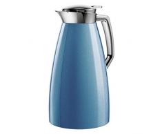 Emsa F4140400 Plaza Isolierkanne, 1 Liter, blau