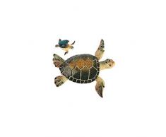 GSC 90156 Schmuckkästchen mit Meeresschildkröte, 16,5 cm, Grün