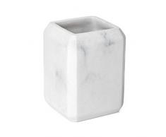 TATAY Zahnputzbecher, Polyresin, Marmor, klein
