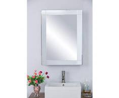 Manche Home 808903 Manche verspiegelt Medizinschrank, 76,2 cm von 55,9 cm