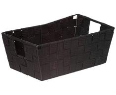 Unbekannt Home Basics Korb Small schwarz