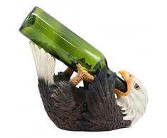 Ebros American Pride Bald Eagle Wein Flaschenhalter Figur 28,6 cm lang