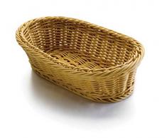 LACOR OVALEN BROTKORB 28X16X8, Polypropilene, beige, 28 x 16 x 8 cm