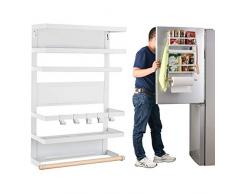 XCSOURCE Aufbewahrungsbox für Kühlschrank 18 * 12 * 4.4(5Hooks) 18 * 12 * 4.4(5hooks+Suitable Paper Towel Length)