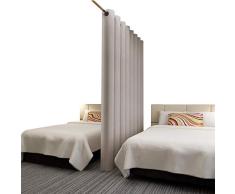 Rose Home Fashion ahf-privacy raumteiler vorhang niemand kann durch sehen, raumteiler vorhang 12.5x8 beige