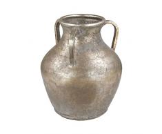 ELK Metal Water Jug Vase, Metall, Naturally Aged, One Size