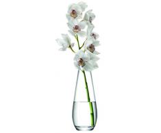 Flower Vase für lange Stiele H29cm - klar