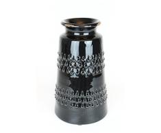 SIGNATURE HOME COLLECTION Vase, Keramik, Schwarz