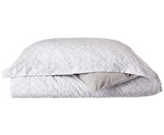 Amrapur Overseas Schmusetuch aus französischem Damast, wendbar, 2-teilig Geo Twin