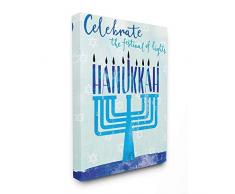 Stupell Industries Wandschild Merry Christmas, Blumenstrauß Gemälde, über Leinwand gespannt 16x20 merhfarbig