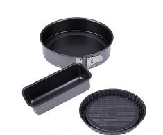 CHG Auflaufform Set, anthrazit, 3-teilig