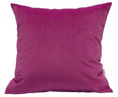 tangdepot Massiv Samt Überwurf Kissen Bezug/Euro Sham/Kissen Sham, Super Luxus Weich Kissen, Viele Farbe & Größe Optionen, Samt, Azalee, 50,80 cm X 50,80 cm