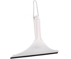 WENKO 22667100 Badezimmerwischer Filo, Duschabzieher, 24 x 18 x 4,5 cm, weiß