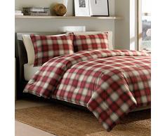 Eddie Bauer Schmusetuch Navigationsplaid Hütte Twin rot