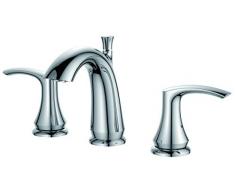 Ucore INC 17,3 x 30,5 x 15,5 cm Zwei Griff 20,3 cm Bad Wasserhahn