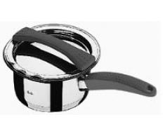 Fissler Stielkasserolle Magic Line 16 cm, 1,5 l, mit Deckel schwarz
