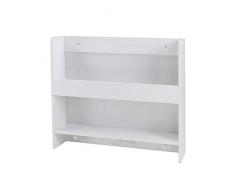 House & Homestyle Kinderregal, 55 x 65 x 15 cm, Weiß