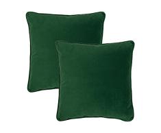 Sherry Kline Glendon Samtkissen, Jungle, 20-Inch