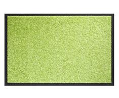 Hamat Schmutzfangmatte Twister für den Innenbereich, Polyamid, Zitronengrün, 60 x 80 cm