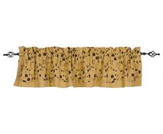 Home Collection von Raghu Pfotenabdruckmotiv auf Leinwand Manila Fairfield Querbehang