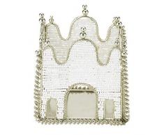 Lisbeth Dahl Teelichthalter mit Tivoli-Muster, Weiß