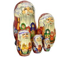 G. Debrekht matreshkas verschachtelt Puppe, 15,2 cm