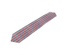Doppelseitig Vierte von Juli Amerikanische Flagge Independence Memorial Day Patriotische Freiheit Polyester Tischläufer & Bettläufer 33 cm W x 177,8 cm L/33 cm W x 228,6 cm L Party Hotel Esstisch Top Dekoration, Polyester, Multi1, 13 x 90