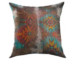 Mugod Dekorativer Überwurf-Kissenbezug Schutzhülle für Couch Sofa Bett Home Decor, Westie Hund West highlwhite Terrier Stehend Flaches Design amusingpillow Fall 18x18 inch Muster 07