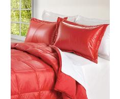 Puff Wasserfeste Schmusetuch Casual Twin Korallenrot