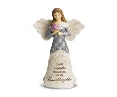 Pavilion Gift Company 82349 Enkelin Engel Figur, 5–1/2 Zoll