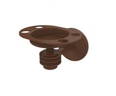 Allied Brass 7126D-ABZ Satellite Orbit One Zahnputzbecher und Zahnbürstenhalter mit gepunkteten Akzenten, bronzefarben